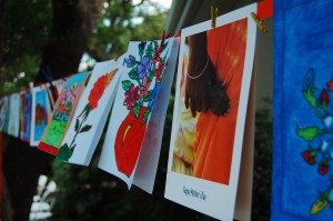 The “Happy Mother’s Day” donation cards made by the TMF kids.