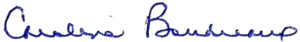 Caroline's Signature
