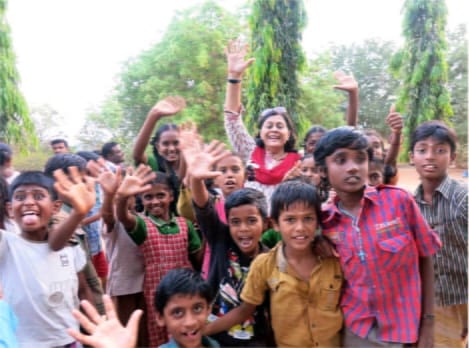 Nivedita-With-Kids