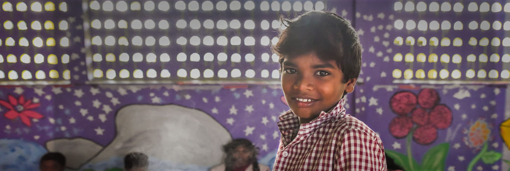 Child smiling